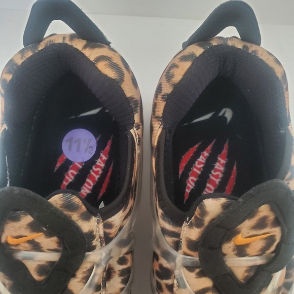 Nike Air Kukini SE Mens Size 11.5 Leopard Print Slip On Running Sneakers Shoes - Picture 9 of 10